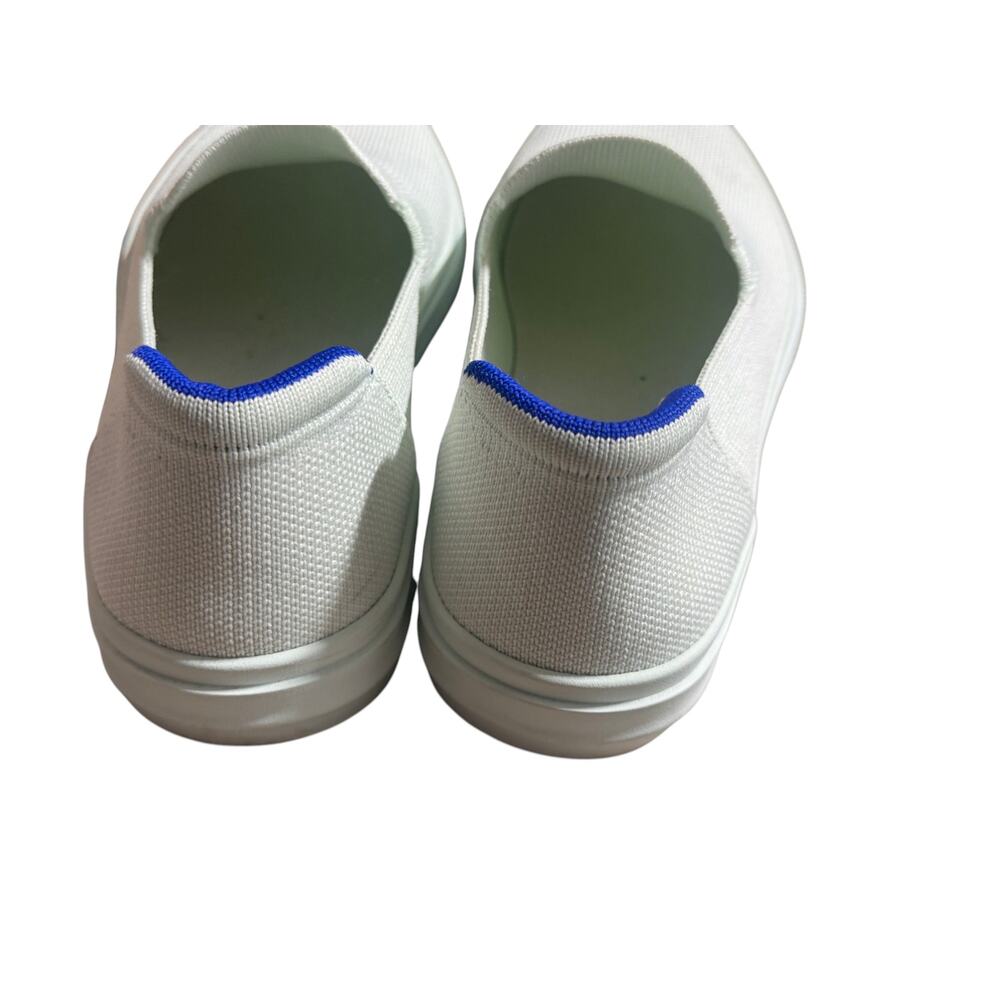 Rothy's Original Athletic Sneakers Unisex M6.5 W8 Ivory Knit Slip On Low Top - Picture 7 of 13